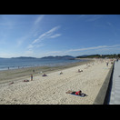 Am Strand „Samil“ vor unserem Campingplatz hat die Saison bereits begonnen